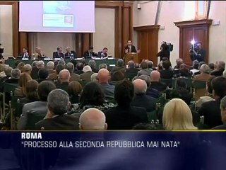 "Processo alla seconda Repubblica (mai nata)"