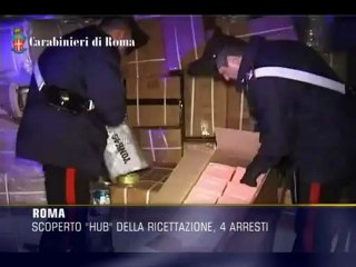 Ricettazione, scoperto "hub" a Roma