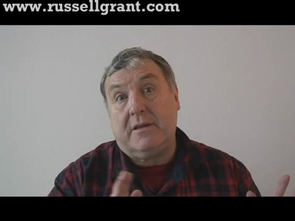 Russell Grant Video Horoscope Virgo February Wednesday 13th 2013 www.russellgrant.com