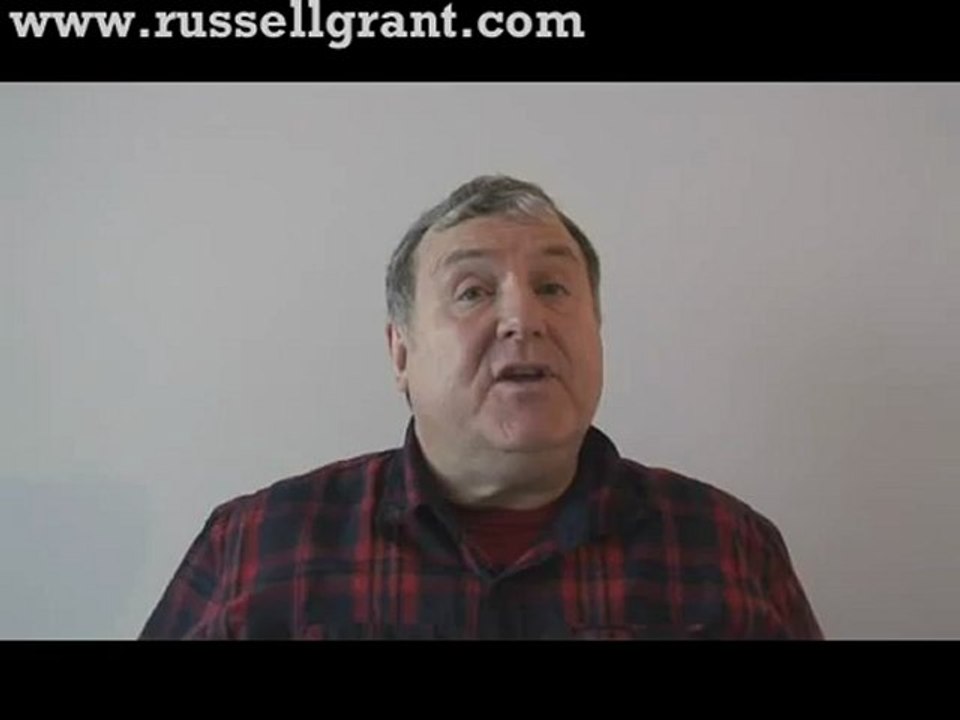 Russell Grant Video Horoscope Pisces February Wednesday 13th 2013 www.russellgrant.com