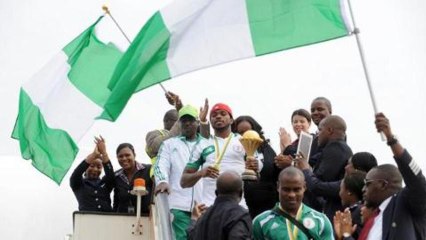 Nigeria fetes Africa Cup champion