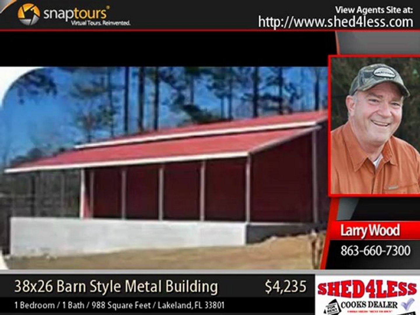 ⁣metal buildings - 38x26 Barn Metal Building Style