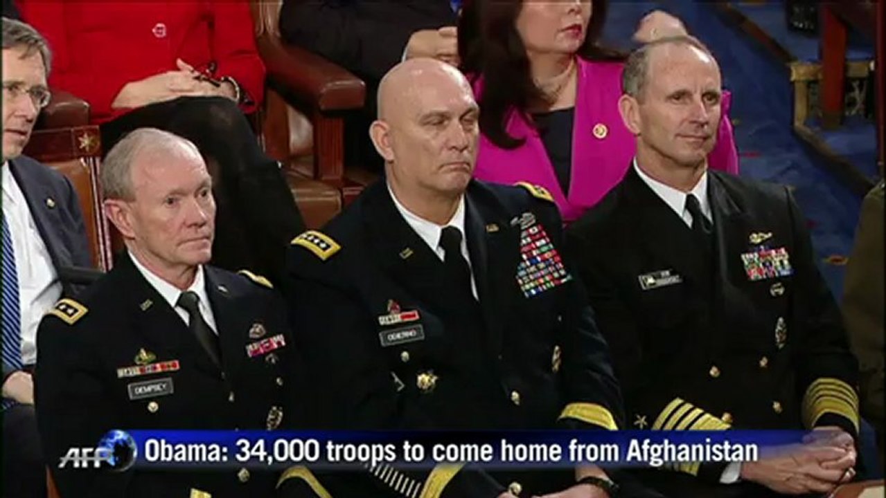 Obama announces 34,000 troops to return from Afghanistan