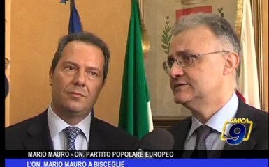 L'On. Mario Mauro a Bisceglie