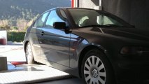 ::: o2programmation ::: BMW 320d 150@184Cv Reprogrammation moteur sur banc de puissance Marseille PACA