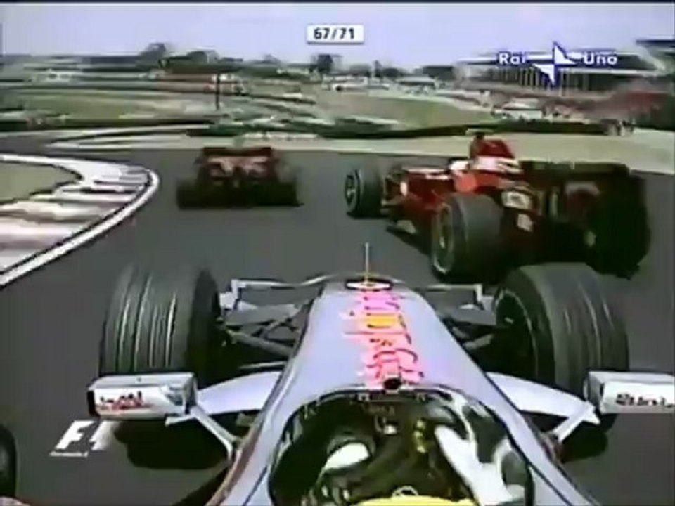 Fernando Alonso vs Lewis Hamilton - GP Brasil 2007