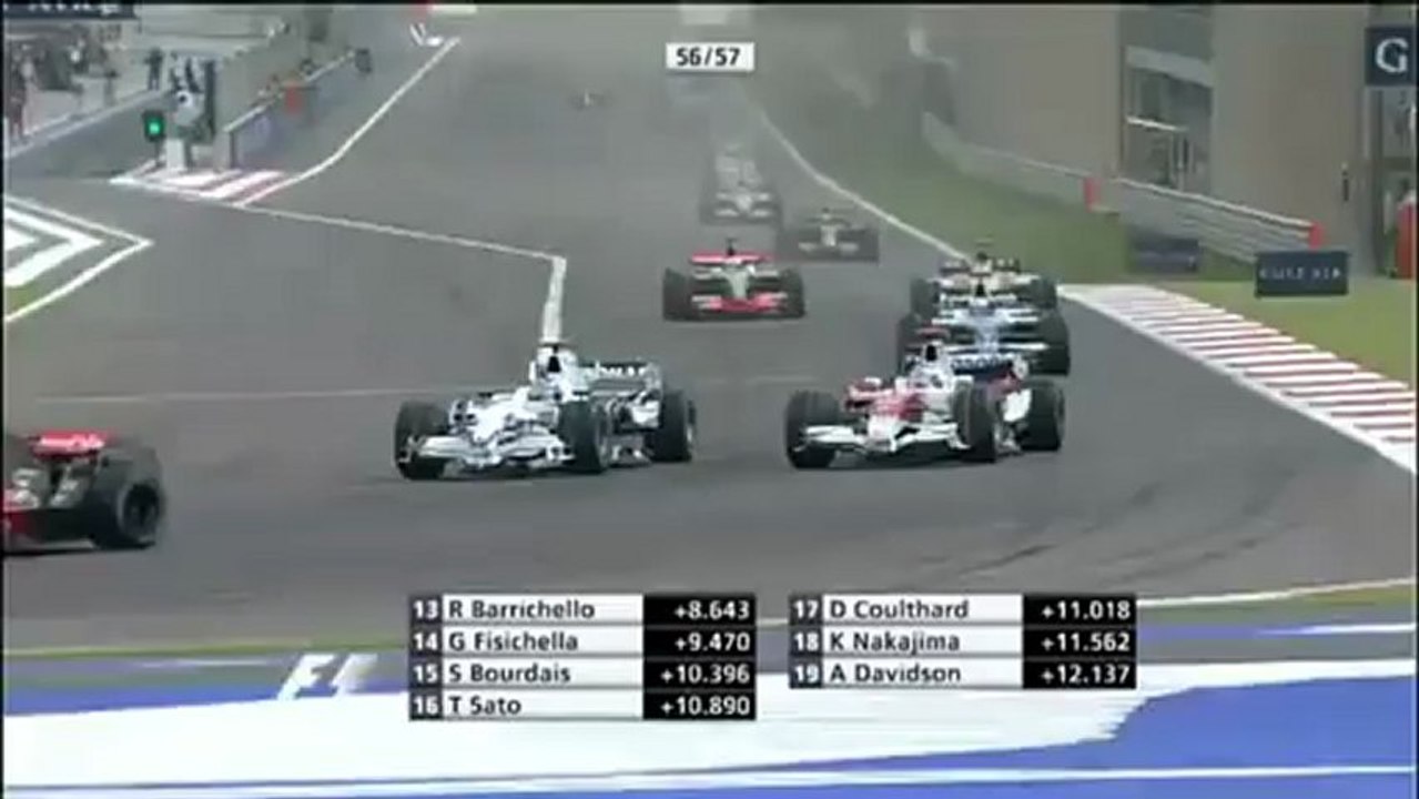 Fernando Alonso vs Lewis Hamilton - GP Bahrein 2008