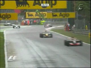 Fernando Alonso vs Lewis Hamilton - GP Italia 2008