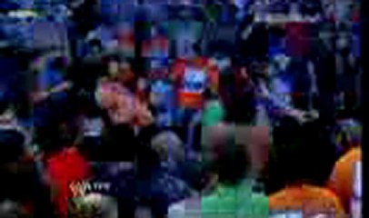 WWE Smackdown 01 10 10 - John Cena vs. Kane (HQ) (Nexus Lumberjack Match)