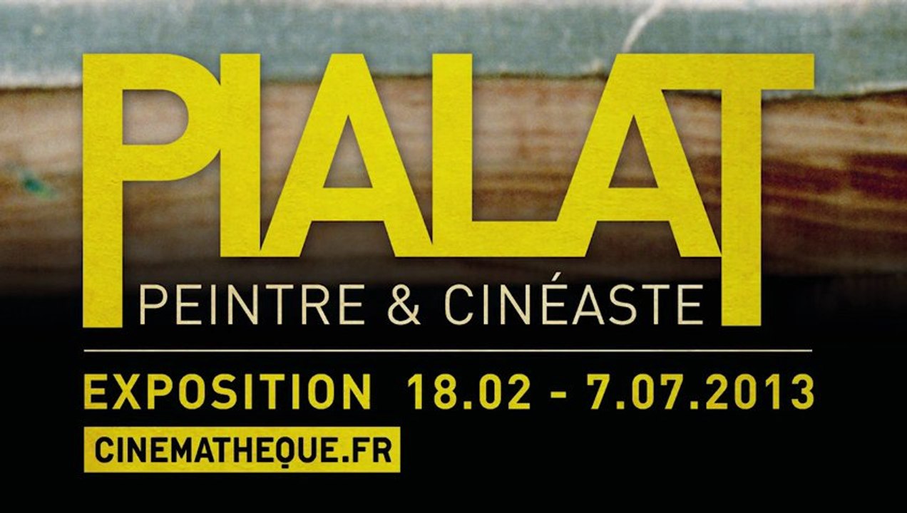Présentation de l'exposition "Pialat, peintre et cinéaste", par ses commissaires