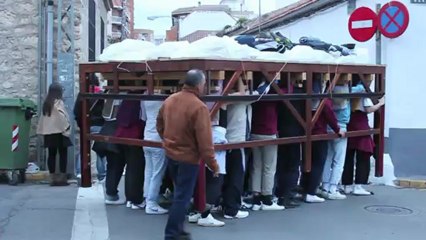 Ensayo Consuelo. 10 de Febrero de 2013. Ciudad Real. LA VOZ DEL COFRADE.