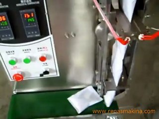 3 köşe Demlik Poşet Çay ve Granül Dolum makinası