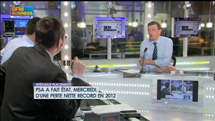 Nicolas Doze : PSA, une mort prochaine ? Ou va-t-on ? - 13 février - BFM : Intégrale Placements