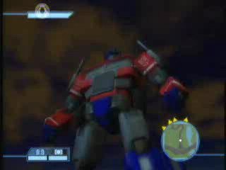 Optimus Prime Transformers the game Wii