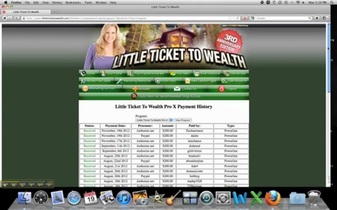 Little Ticket To Wealth Proof - Kevin Turner