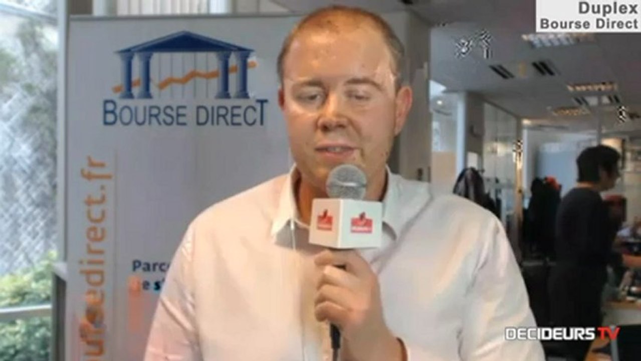 13/02/13 : Les Experts de Bourse Direct dans l'émission "Duplex Bourse" sur Décideurs TV