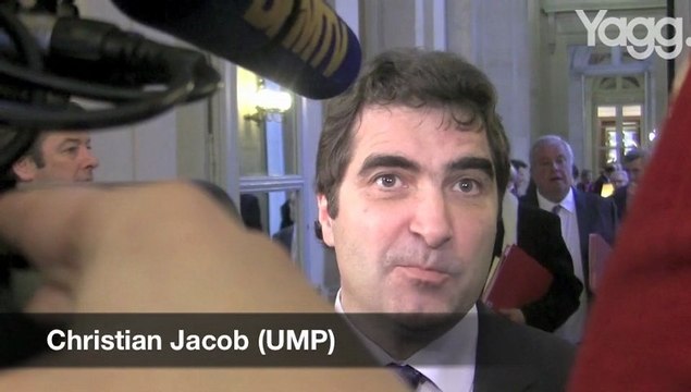 Mariage pour tous: Réaction de Christian Jacob après le vote