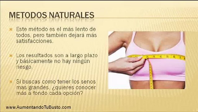 Como Tener los Senos Mas Grandes