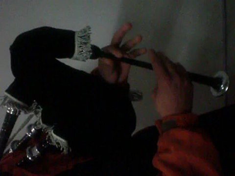 BRQ Music Star African Ebony Blackwood Scottish Highland Bagpipe