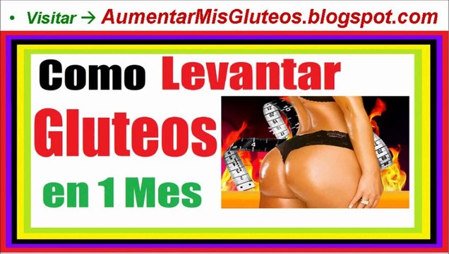 Como Levantar los Gluteos Si ! Levantamiento de Gluteos Sin Cirugia