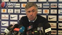 Conférence de Carlo Ancelotti avant Sochaux-PSG