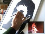 Billie Jean de Michael Jackson ; interprétation Caliente ; dessin Equi-jane-Peinture
