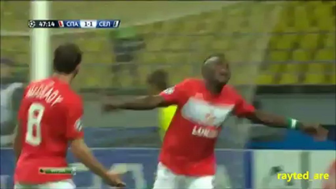 Emmanuel Emenike vs Celtic. UEFA Champions League. Oct. 2012