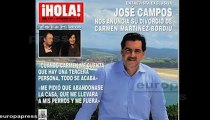 José Campos anuncia su divorcio de Martínez-Bordiú