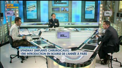 1ère intro en Bourse de 2013 à Paris : Spineway : Philippe Laurito - 13 février Intégrale Bourse