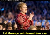 $Adele accepts the Best Pop Solo Performance GRAMMY at the Grammys 2013