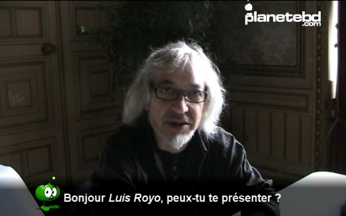 Luis Royo en interview sur PlaneteBD.com
