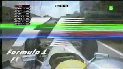 Fernando Alonso vs Lewis Hamilton - GP Canada 2010 (2)