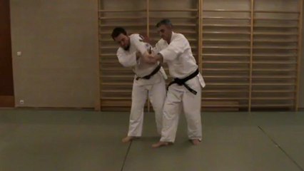 Ushiro ryote dori : kihon (f1, n1) s2 ikkyo forme 2