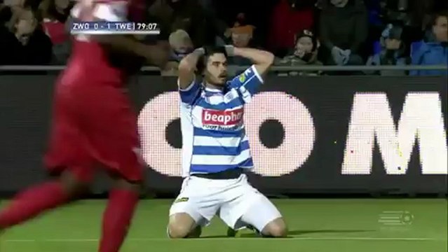 FC Zwolle v FC Twente 1-1 - Dutch Eredivisie League Goals and Highlights - 10-02-2013