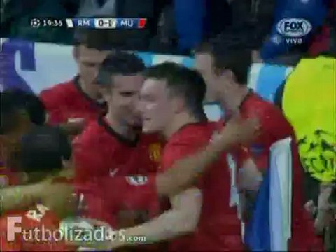 Real Madrid 1 - Manchester United 1. Champions League 2013.