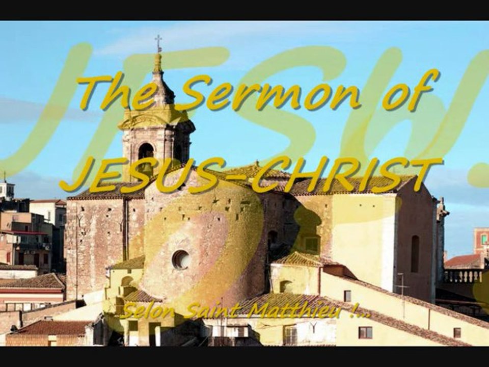 INRI,PAX;"The Sermon of JESUS-CHRIST" The Beatitudes-Salvatore Cali