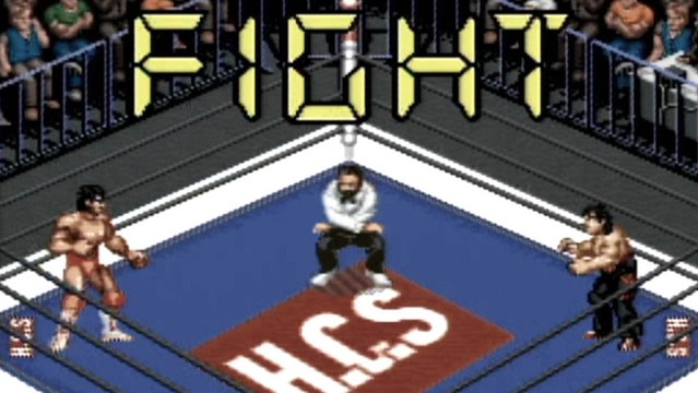 CGR Undertow - SUPER FIRE PROWRESTLING X review for Super Famicom