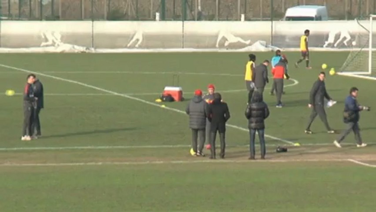 Beckham in Paris: Sein erstes Training bei PSG