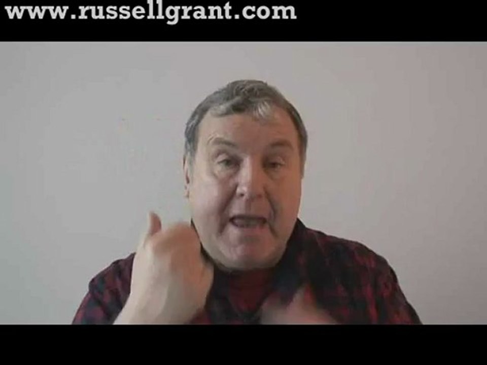 Russell Grant Video Horoscope Aquarius February Thursday 14th 2013 www.russellgrant.com