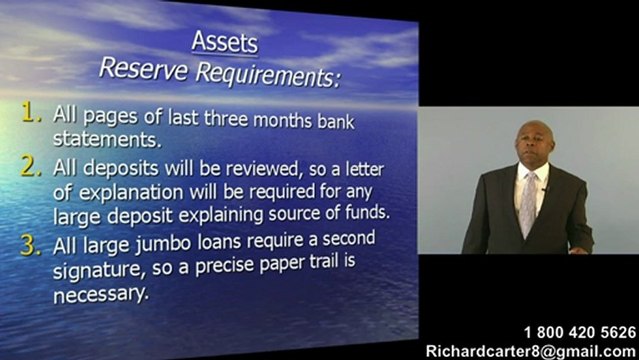 Free Loans From Home Guide. Home loan assets reserve requirements. Access our Loans From Guide.