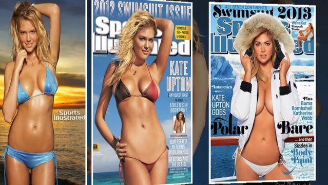 Sizzling Kate Upton Shows Bare Cleavage In Sports Magazine [HD]