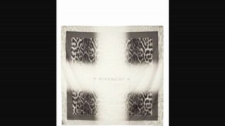 Givenchy  Logo Printed Cotton Scarf Fashion Trends 2013 From Fashionjug.com