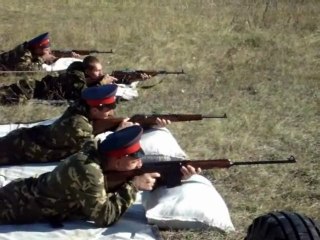 Занятие по стрелковой подготовке