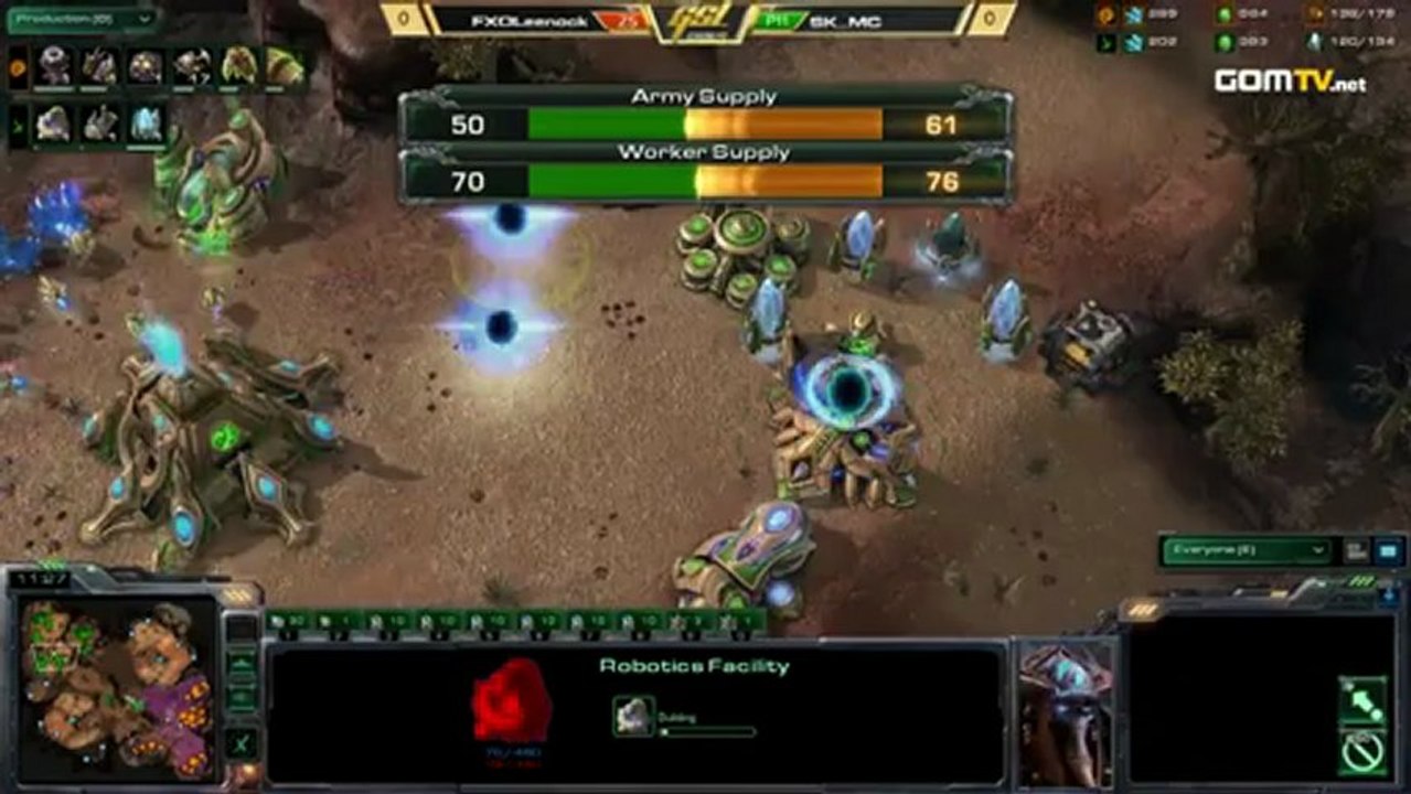 2013 GSL S1 CodeS Ro32 FXO_Leenock [Z] vs SK_MC [P] Set1