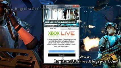 Get Free Aliens Colonial Marines Bug Hunt DLC