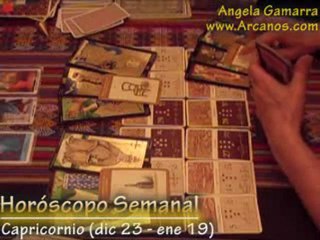Horoscopo Capricornio del 19 al 25 de abril 2009 - Tarot