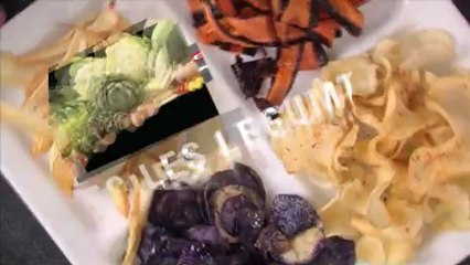 Chips de légumes d'antan