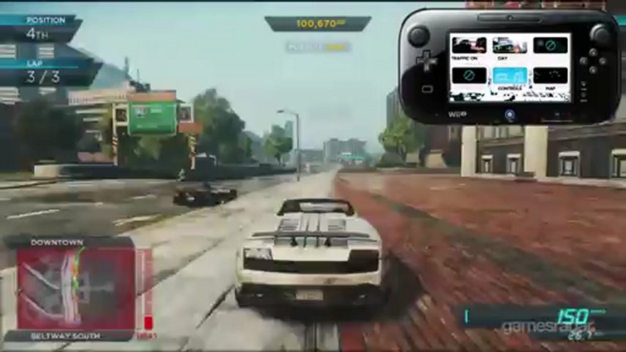 Need for Speed : Most Wanted - Wii U Demo