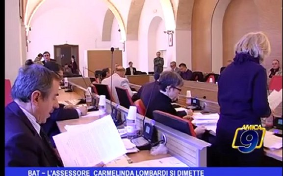 BAT | L' Assessore Carmelinda Lombardi di dimette