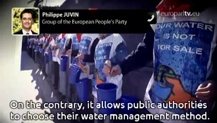 Water, a human right or a commodity?